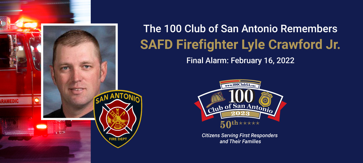 SAFD Firefighter Lyle Crawford Jr.