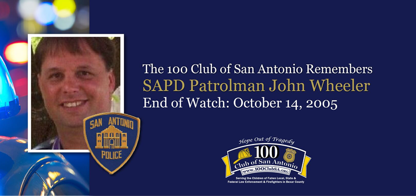 SAPD Patrolman John Wheeler