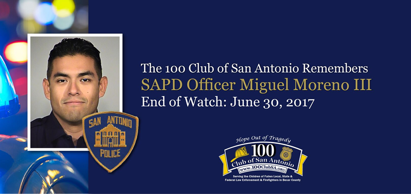 SAPD Officer Miguel Moreno III