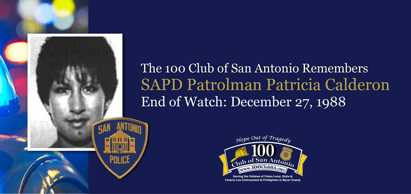 SAPD Patrolman Patricia Calderon