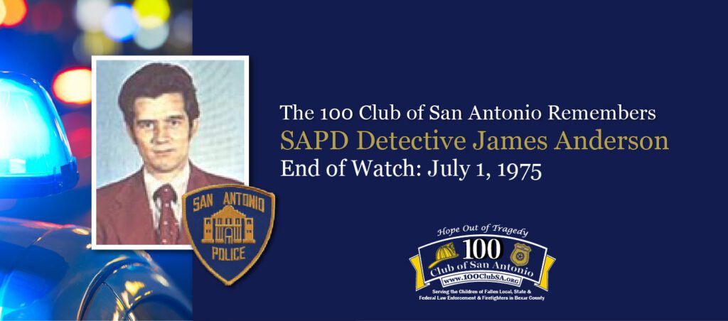 SAPD Detective James Anderson