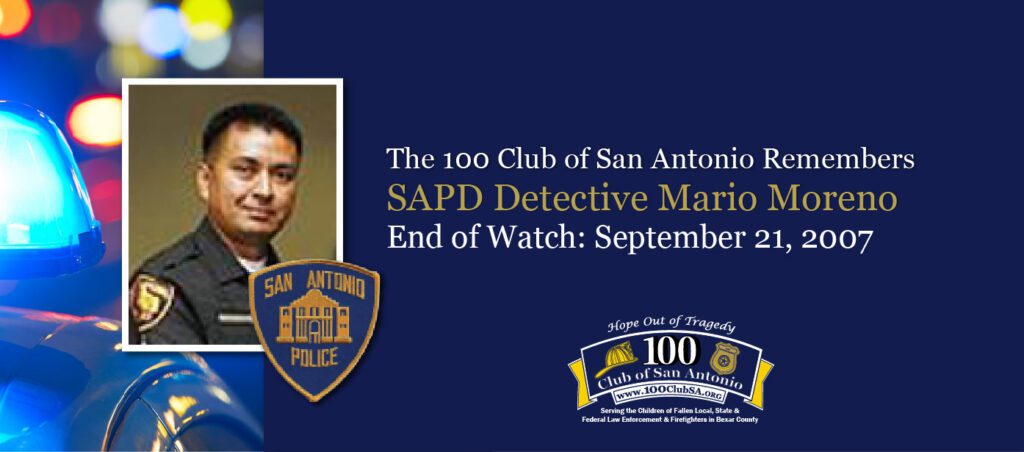 SAPD Detective Mario Moreno