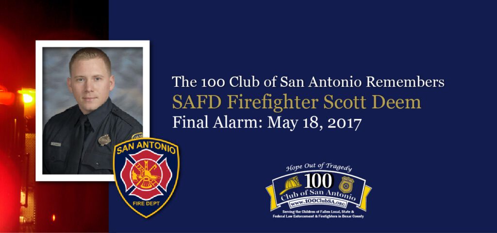 SAFD Firefighter Scott Deem